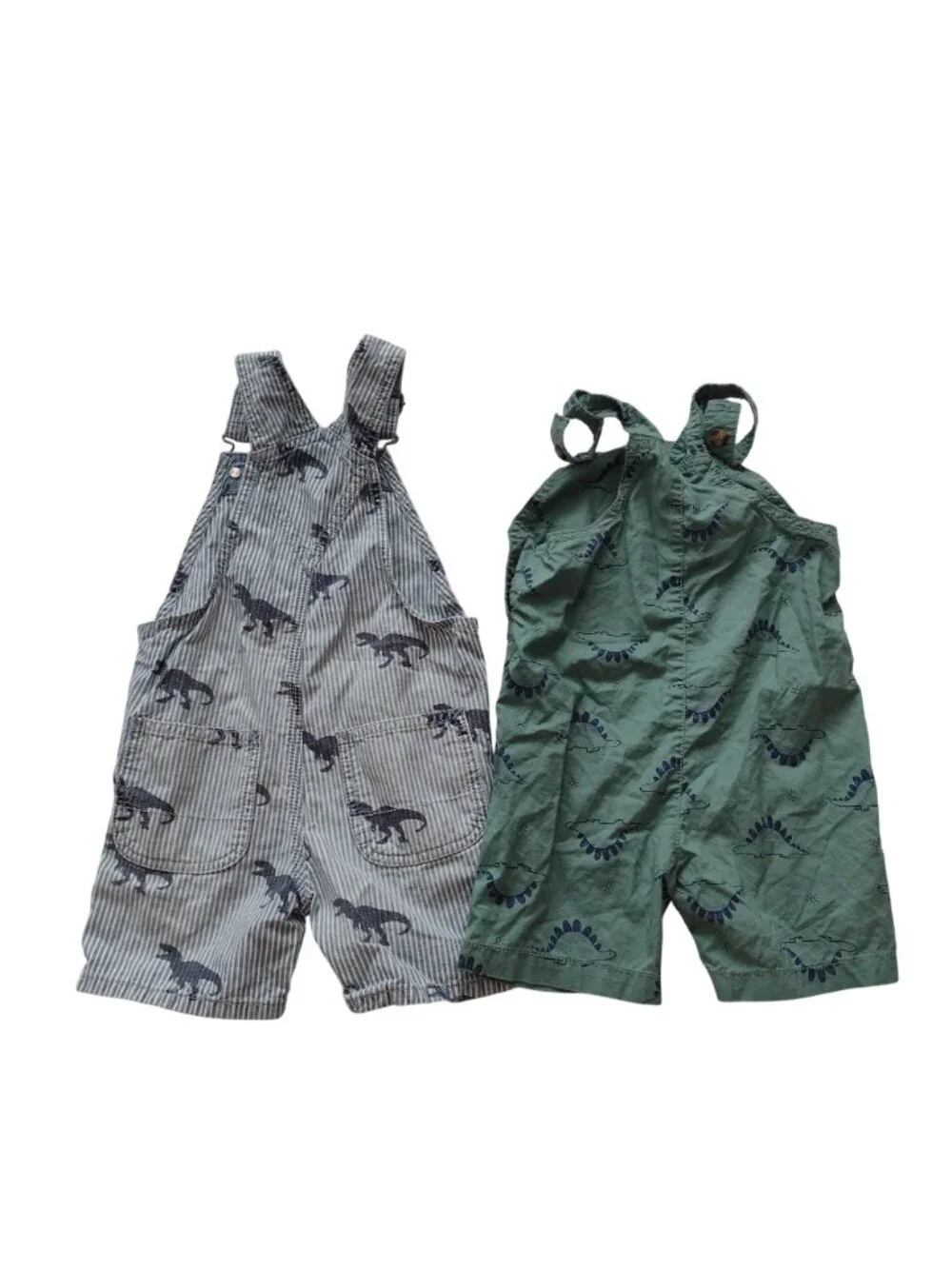 Lot of Boys Dinosaur Theme Clothes 18 M Baby Gap Carters Cotton Shortalls Tops